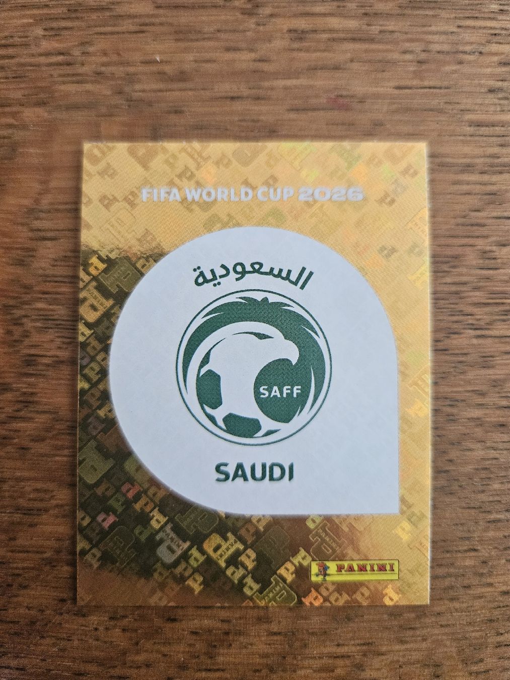 Panini Carte collezionabili: Panini Sticker WM 2026 - KSA 1 – Nuovo (secondo la descrizione) da Reinach BL venduto da BaselStar