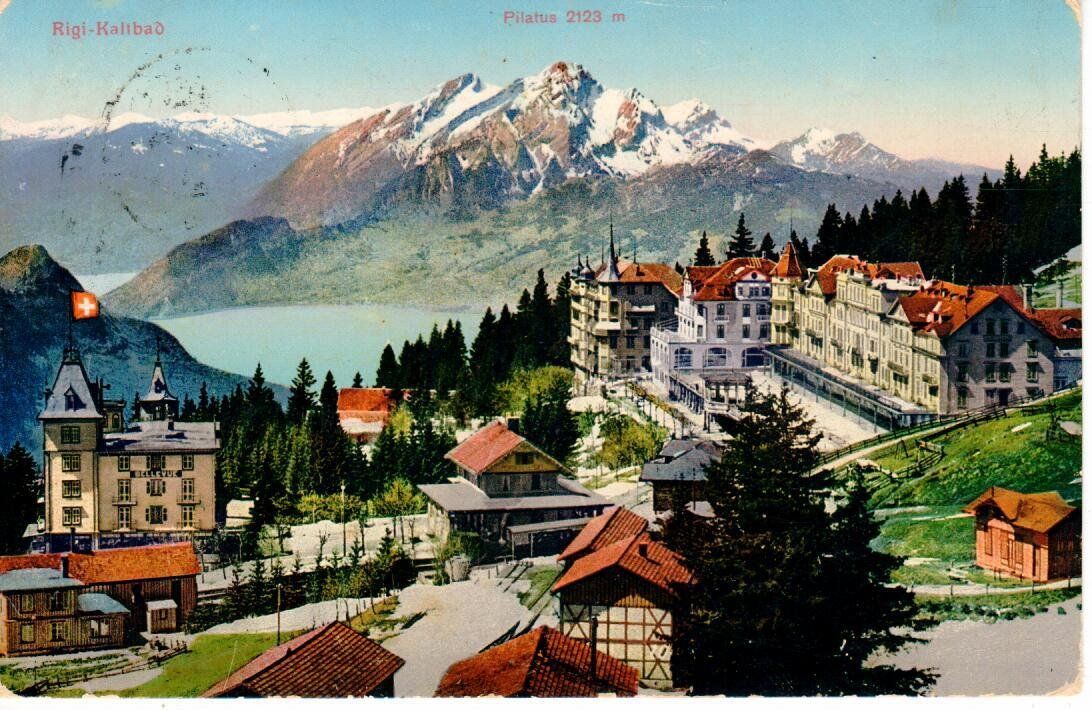 Cartoline postali: Rigi 1917 – Usato da Wolhusen venduto da Curver9