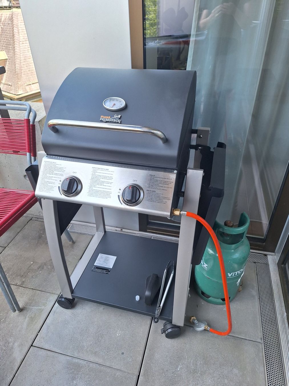 Primotecq Grills: Gasgrill Fust Primotecq – Gebraucht aus Zürich von MirjamA1968