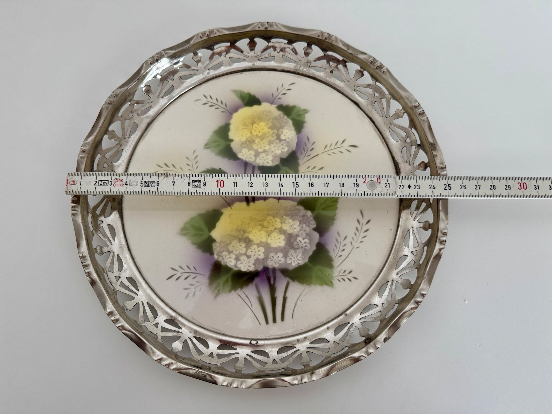Piatti: Jugendstil Konfektschale mit Blumenmuster – Usato da Egg b. Zürich venduto da chantilly-lace 3