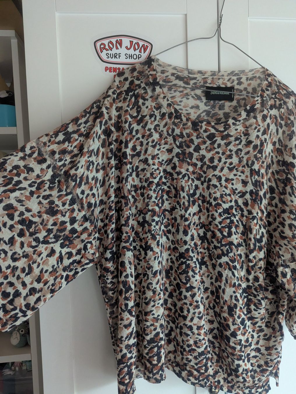 Tuniken: Zadig&Voltaire Strick Leopardenmuster, Gr. M – Gebraucht aus Zollikon von Mikifare 2