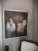 Grosses Öl Gemälde von Roberto Bort