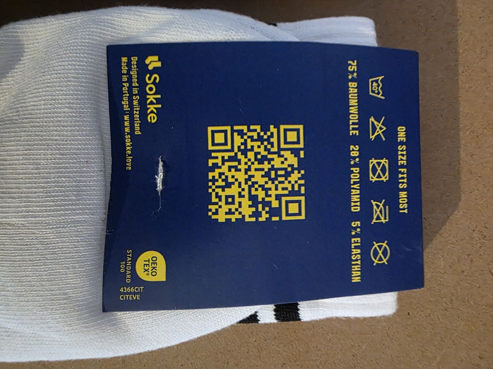 Calze: Neue Socken mit Aufdruck der Polizei Basel  – Nuovo e nell'imballaggio originale da Riniken venduto da Strikeone 3
