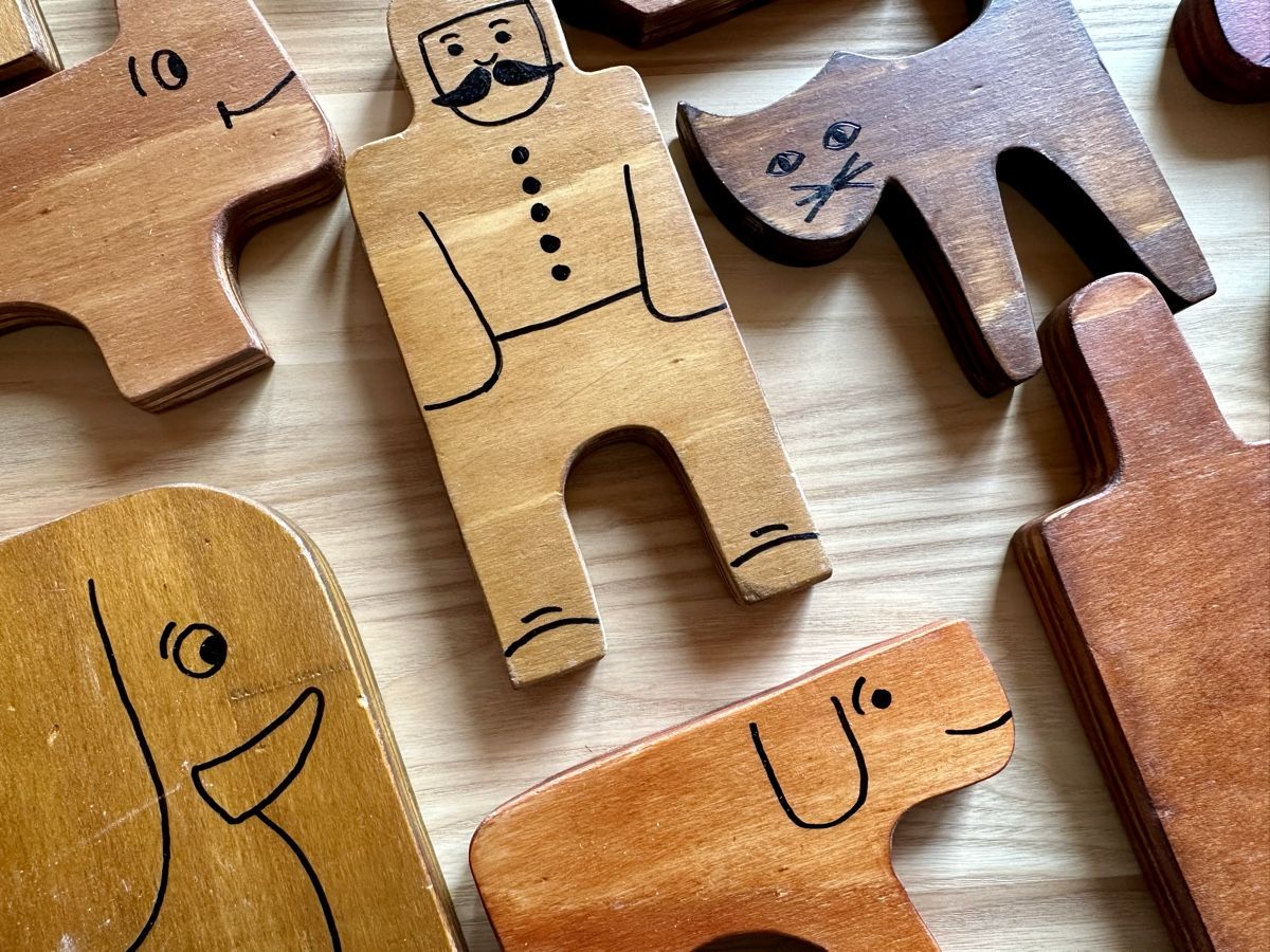 Puzzles: Holzpuzzle Tiere – Gebraucht aus Arni AG von  1
