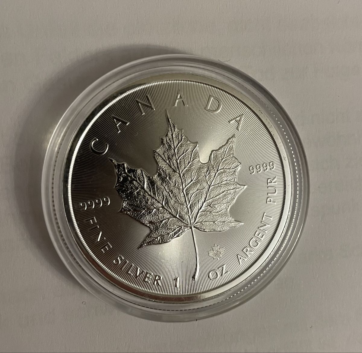 Alle Münzen: Kanada Silber Maple Leaf 2025, 1 oz, 9999 Feinsilber – Neu und originalverpackt aus St. Gallen von phi_rj67 3