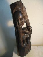 Afrikanische Figur Skulptur aus Ebenholz