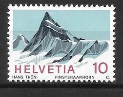 Abart 445.3.01 ** Retouche rechts vom Bergspitz 26.9.1965