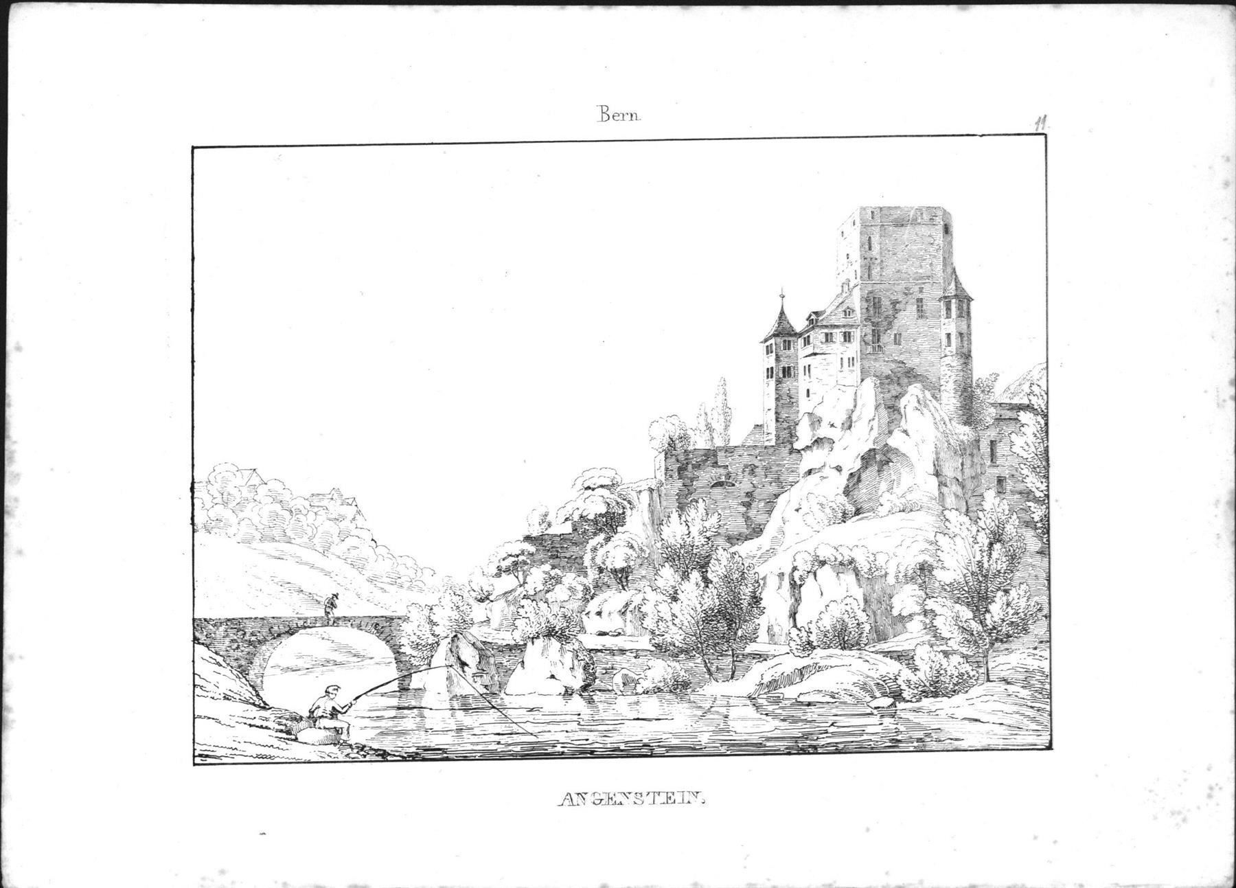 Incisioni: Angenstein  von Wagner 1840 – Usato da Rafz venduto da Helvet32