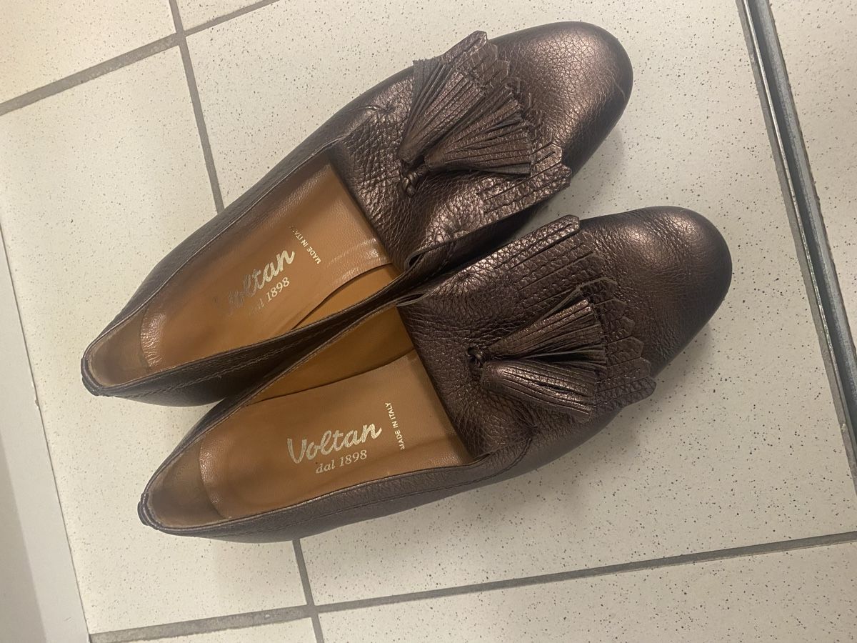 Scarpe da donna: Mocassins Voltan Marron Métallisé, taille 37 – Usato da Epagny venduto da nie_n5yb 1