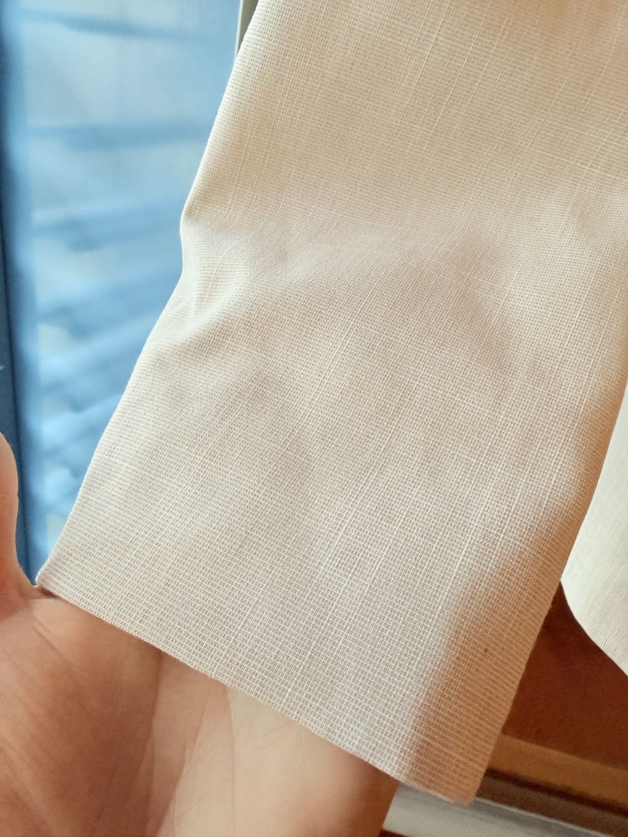 Zara Giacche: Zara Beige Linen Blend Blazer – Nuovo (secondo la descrizione) da Zürich venduto da BettinaMarie2308 2