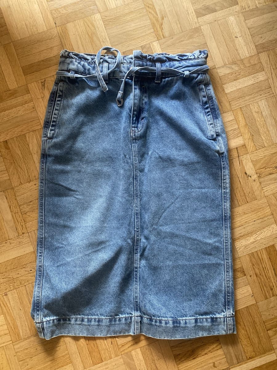 Esprit Röcke: ESPRIT MIDI JEANS ROCK – Neu (gemäss Beschreibung) aus Schlieren von notkrys 3