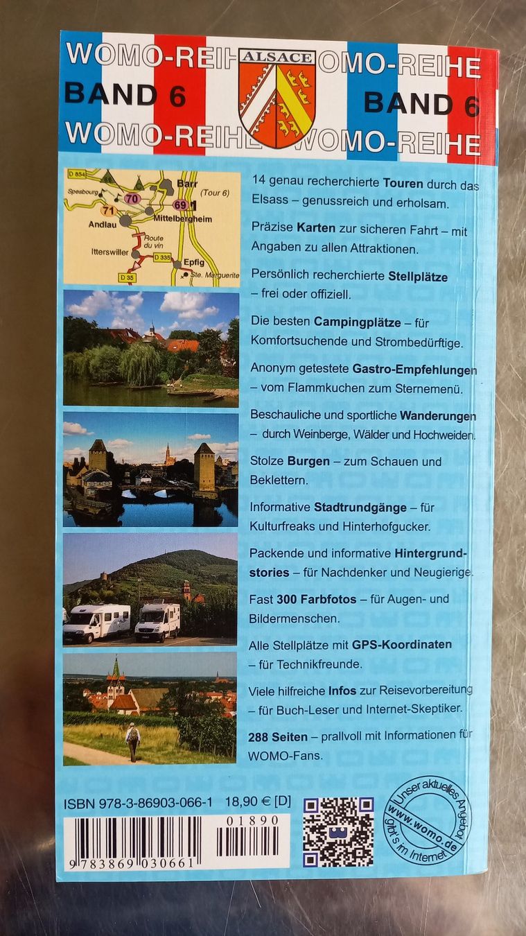 Libri: Womo-Reiseführer Elsass – Usato da Lausen venduto da habrefre 1
