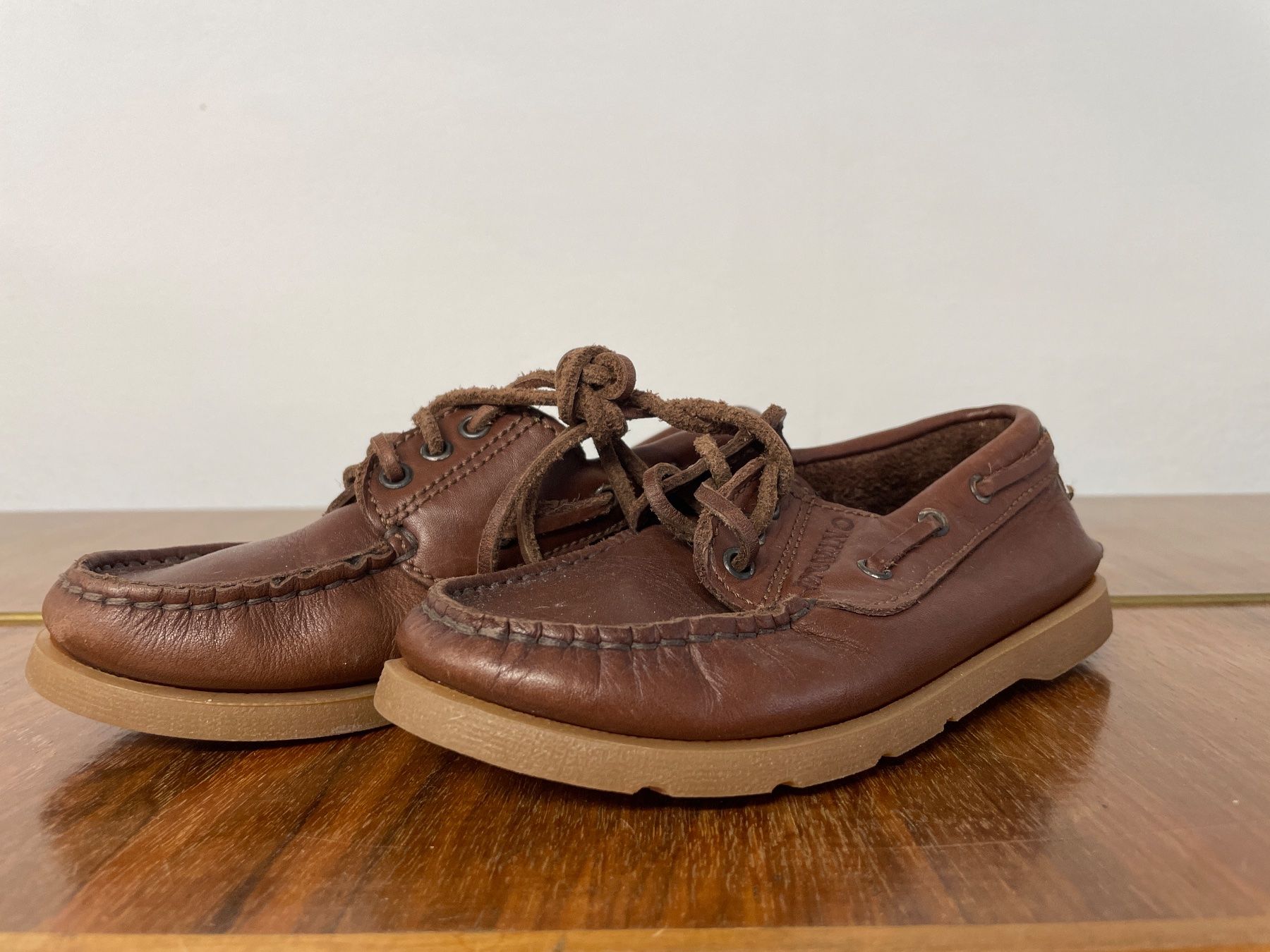 Momino Scarpe per ragazzi: MOMINO Leder Mokassins Gr. 28 – Usato da Frasnacht venduto da GracyStore