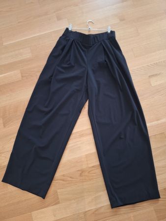 Pantalon large noir Raffaello Rossi
