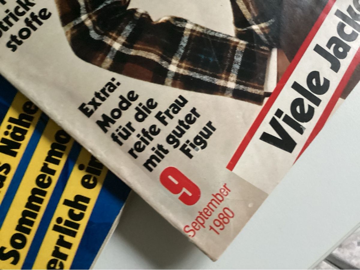 Patrons: Antike Burda Mode Zeitschriften – D'occasion à Schüpfheim par W010 1