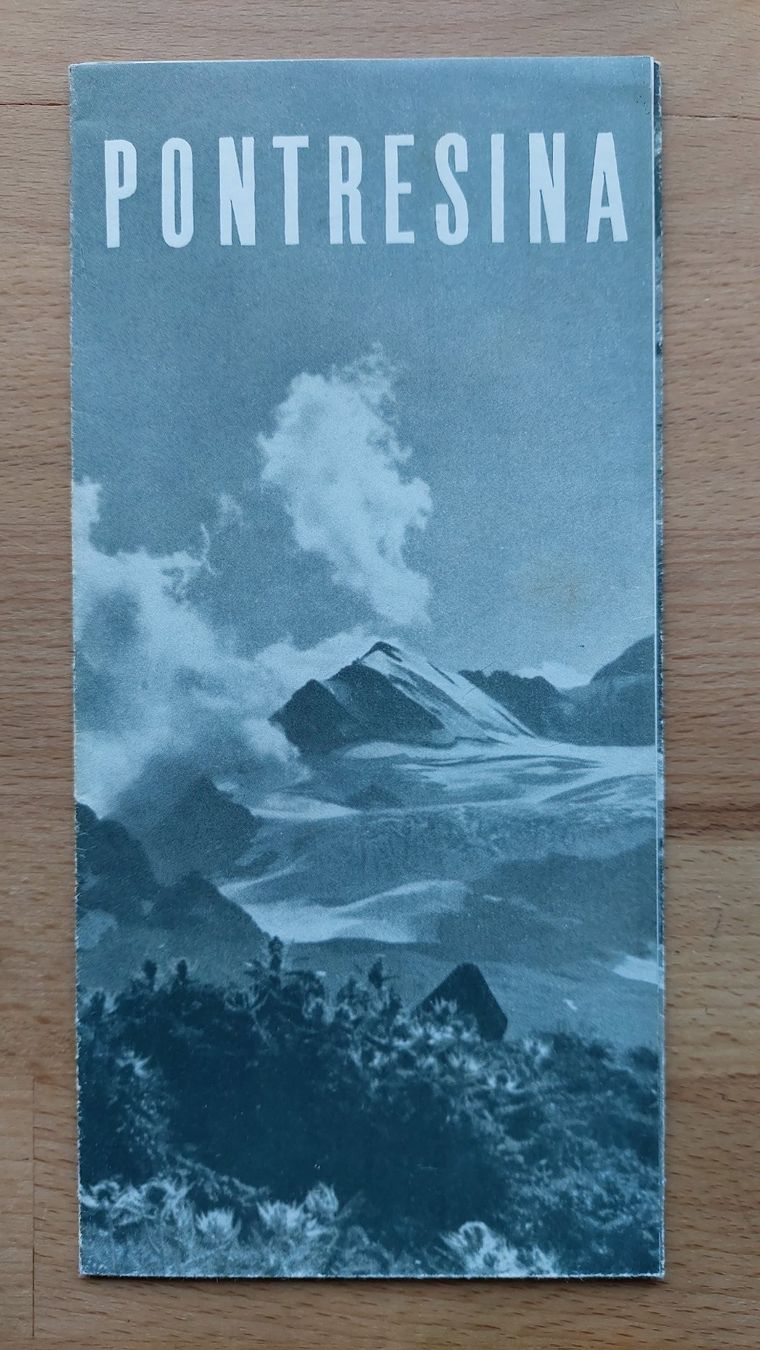 Documenti: Alter Prospekt Pontresina – Usato da Obfelden venduto da Foto_Bild_Kunst_Buch