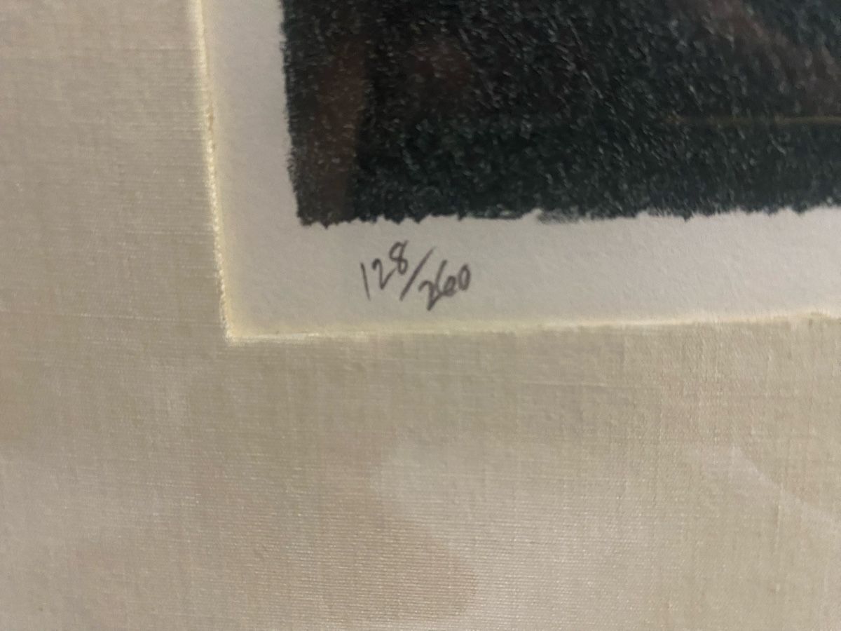 Grafica & Litografie: Robert Kipniss, lithograph – Usato da Genève venduto da arcadiancocteau 2
