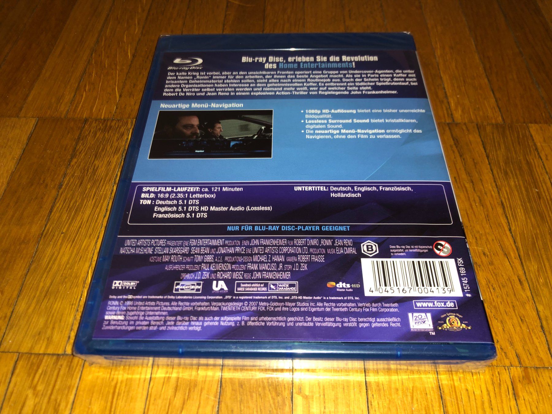 Alle DVDs: Ronin - BLU-RAY - UNCUT – Neu und originalverpackt aus Basel von havsok 1