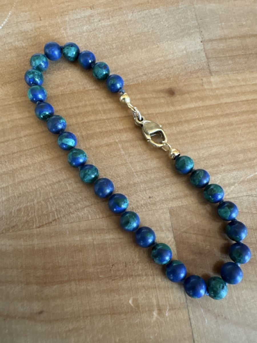 Bracciali & Braccialetti: Azurit Malachit Armkette / 21.5 cm – Usato da Rümlang venduto da Sambas19