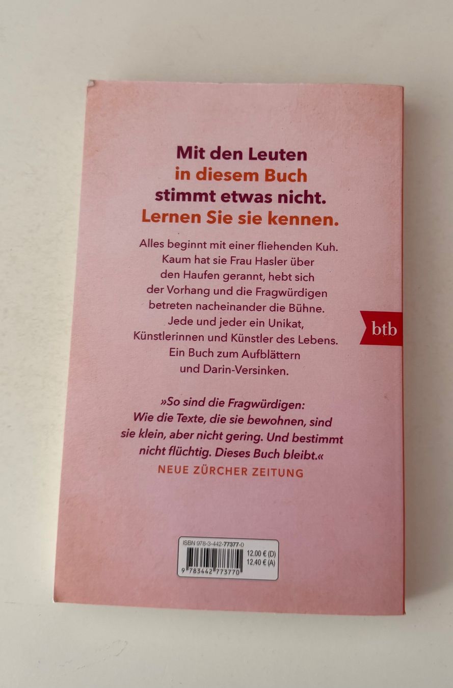 Libri: DIE FRAGWÜRDIGEN   (Geschichten von Judith Keller) – Usato da Dietlikon venduto da Web-Trader 2