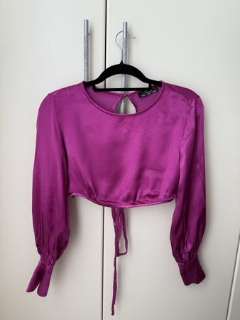 Camicia di seta taglia S
