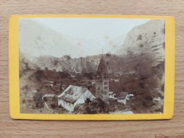 Antikes orig. Foto Meiringen BE um 1897
