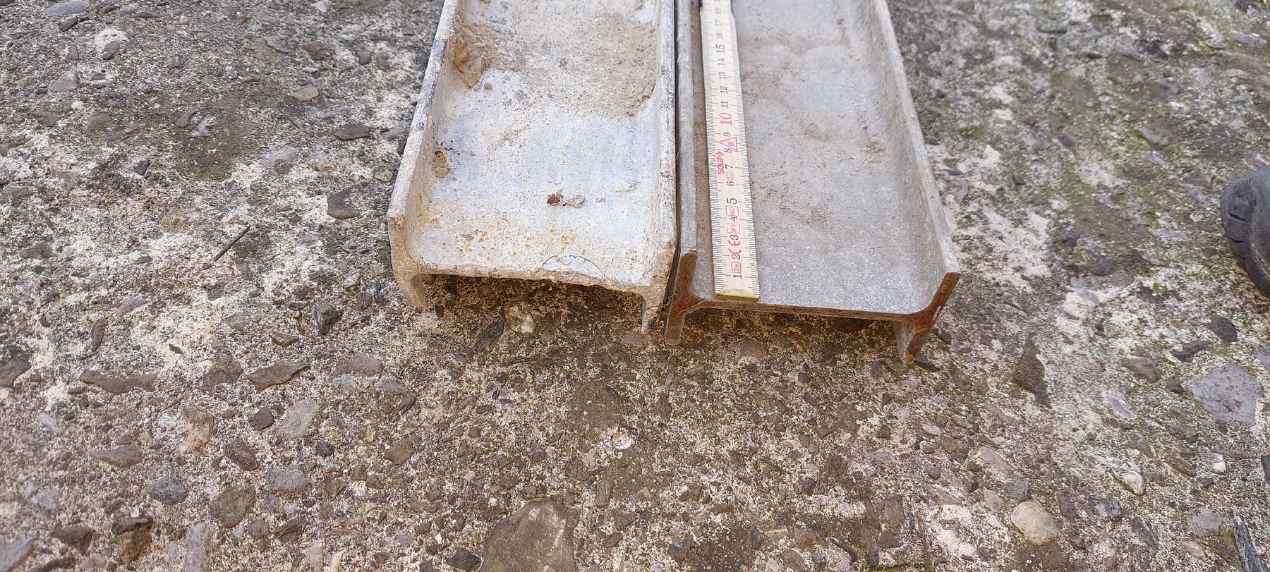 Profilati: Metallprofile U-Träger 1 Meter lang gebraucht – Usato da Seewen SZ venduto da Muhans 5