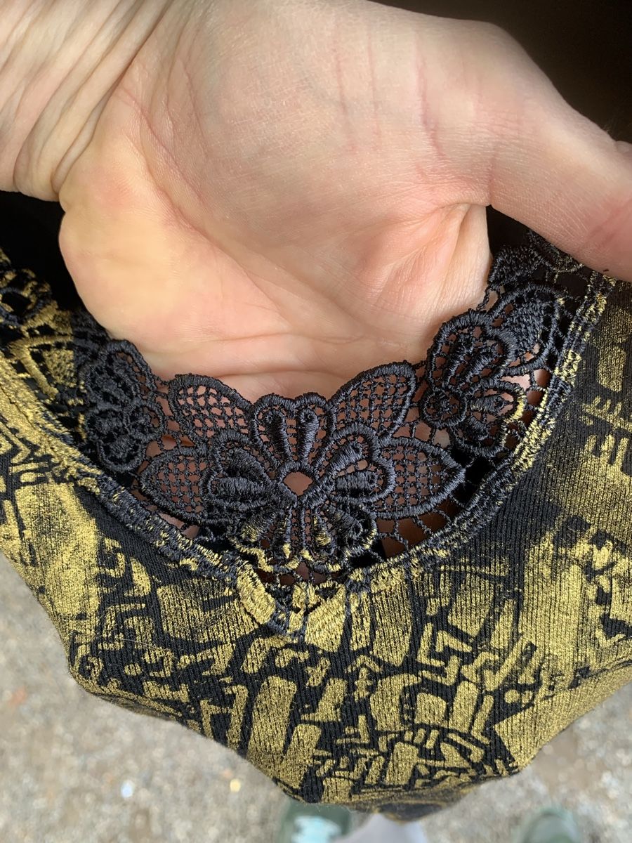 Top: Goldiges Shirt, Gr.38 – Usato da Uster venduto da Flummi 1