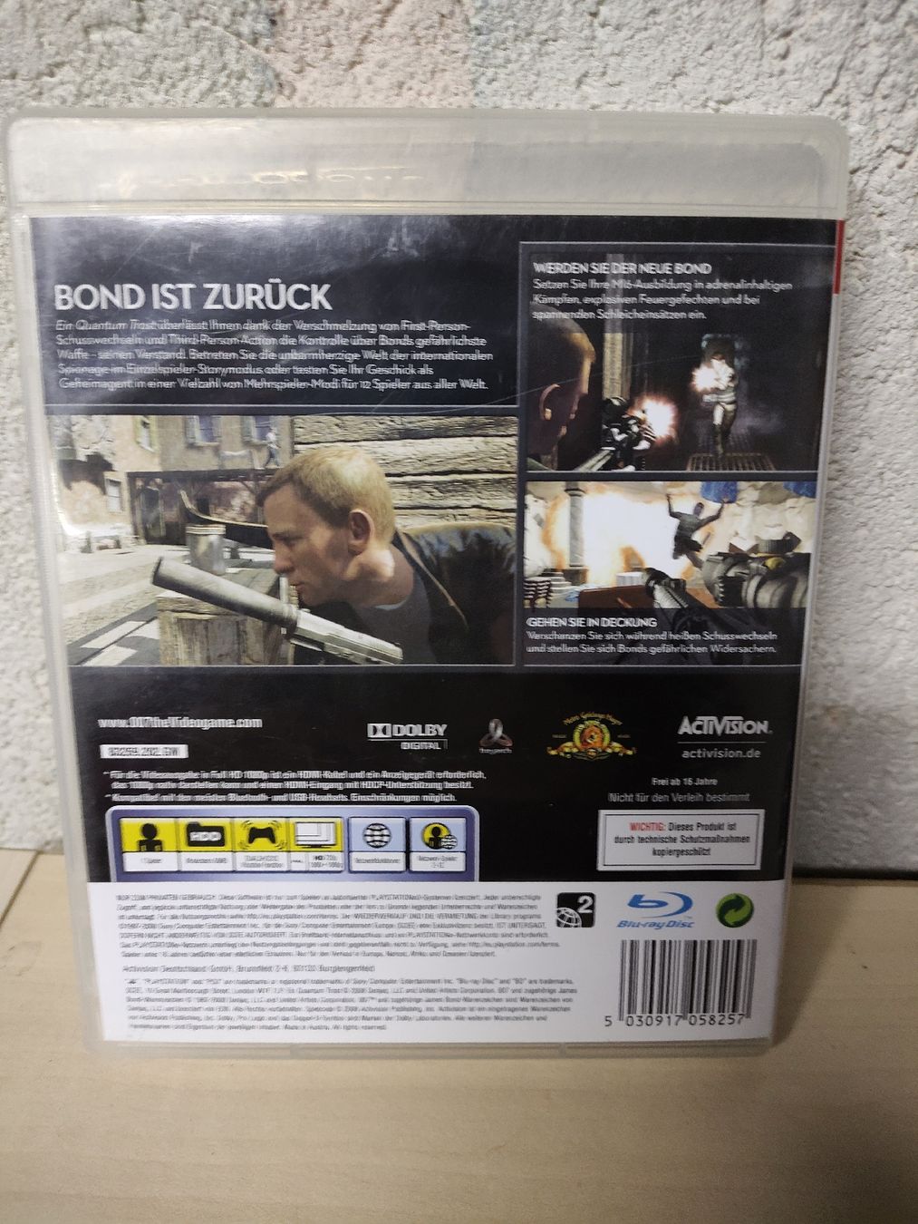 Sony Giochi: Jeu PS3 007: Quantum of Solace - Action, aventure ! – Usato da fribourg venduto da GameSpot 1
