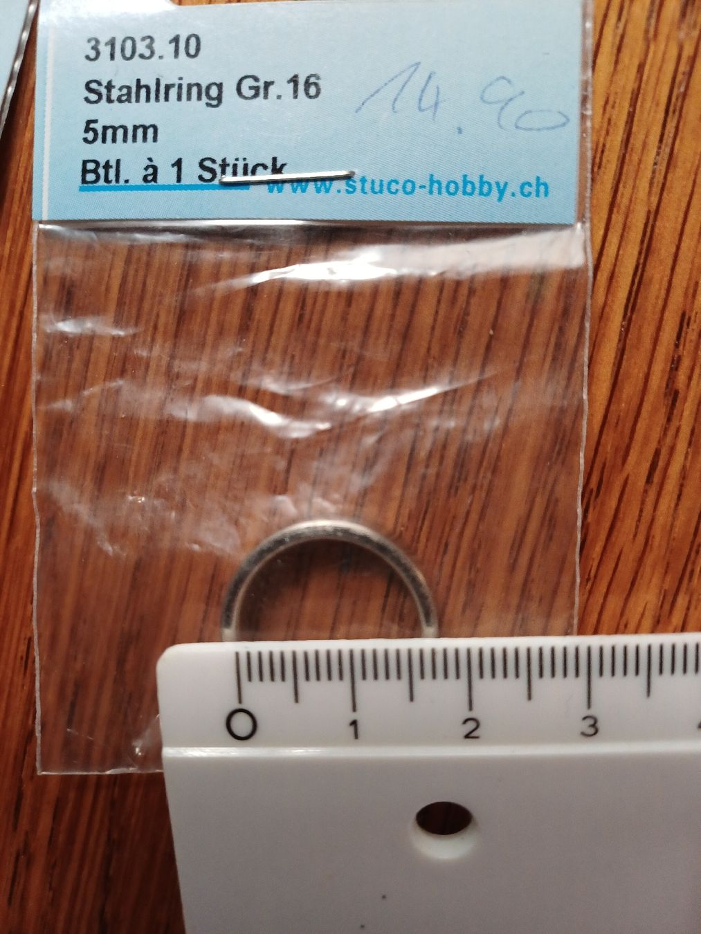 Kit bricolage: 6 Beutel Stahlringe Schmuck – Nuovo (secondo la descrizione) da Gächliwil venduto da lesidees 1