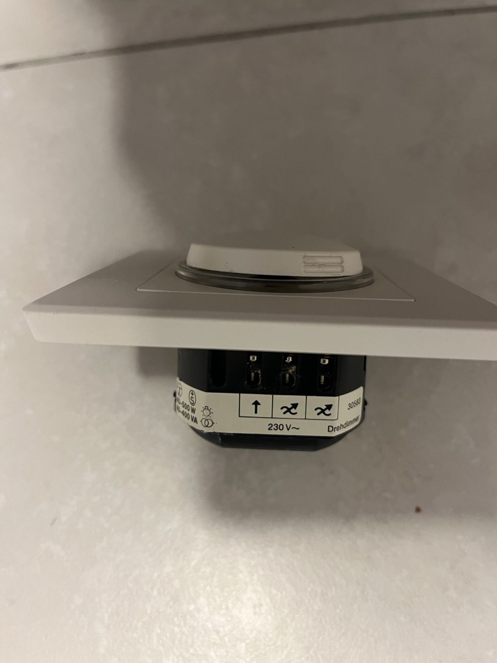Feller Schalter: Dimmer Edizio ws – Gebraucht aus Dintikon von Redgar58 1