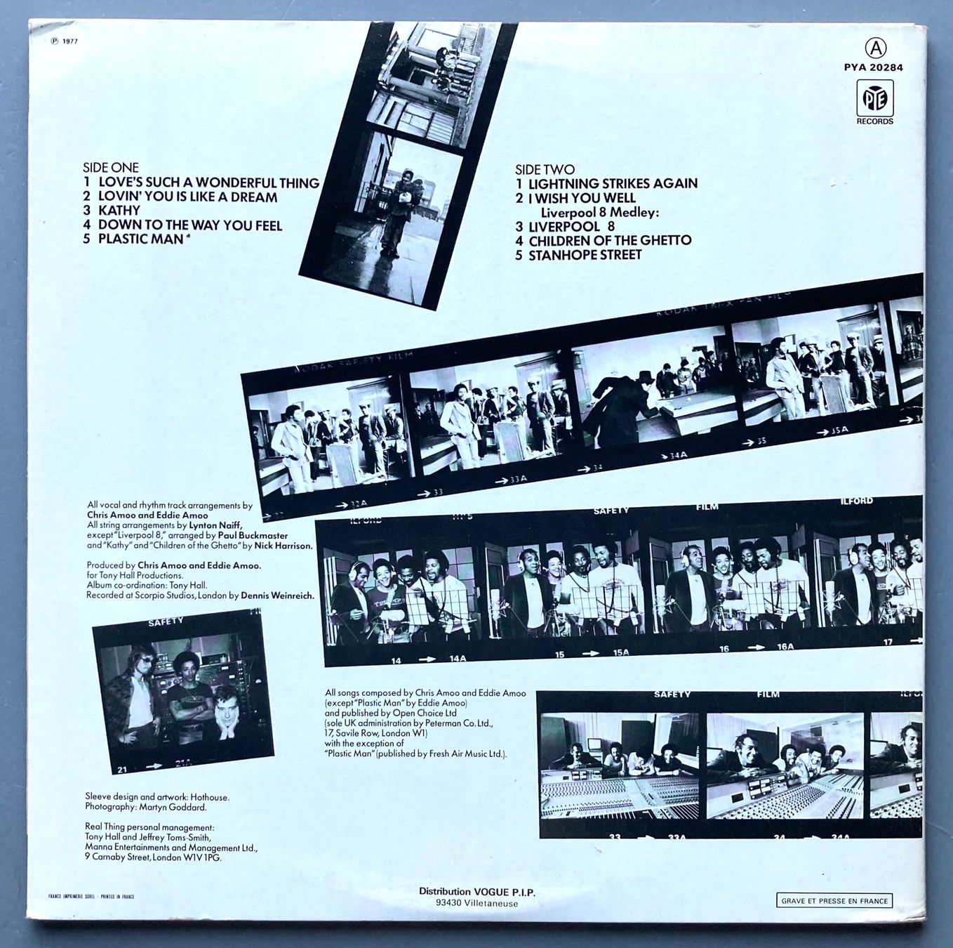 Schallplatten: REAL THING - 4 FROM 8 – Gebraucht aus Poliez-Pittet von Newtown-Records 1