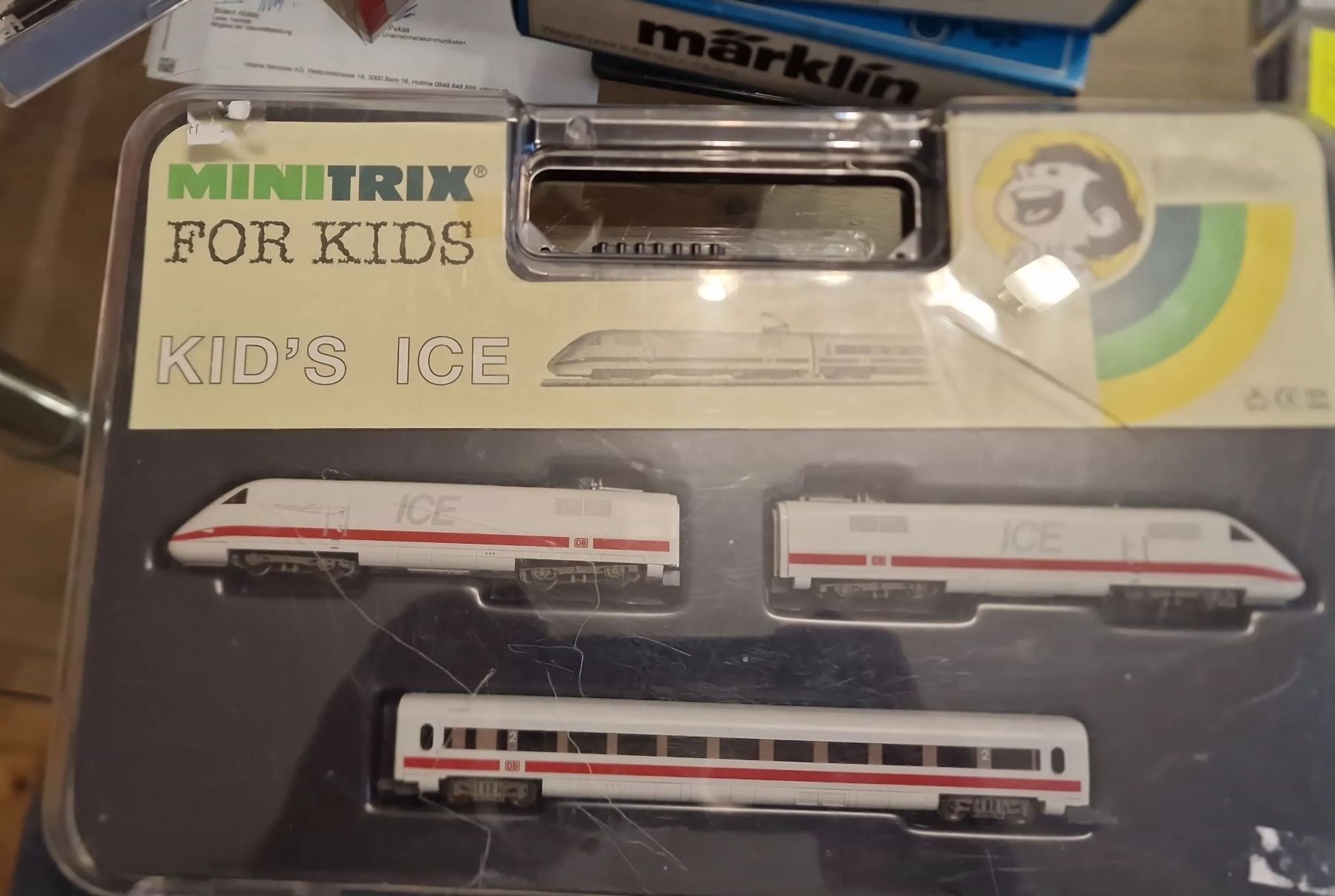 Trix Modellini di ferrovie: Minitrix Kid's ICE Zugset Modellbahn – Nuovo (secondo la descrizione) da wallisellen venduto da Murat-440
