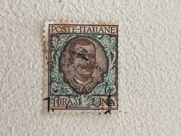 Italia Briefmarke