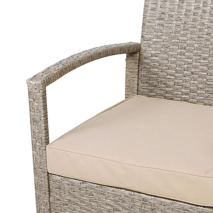 Garten-Sitzgruppe - Polyrattan 4