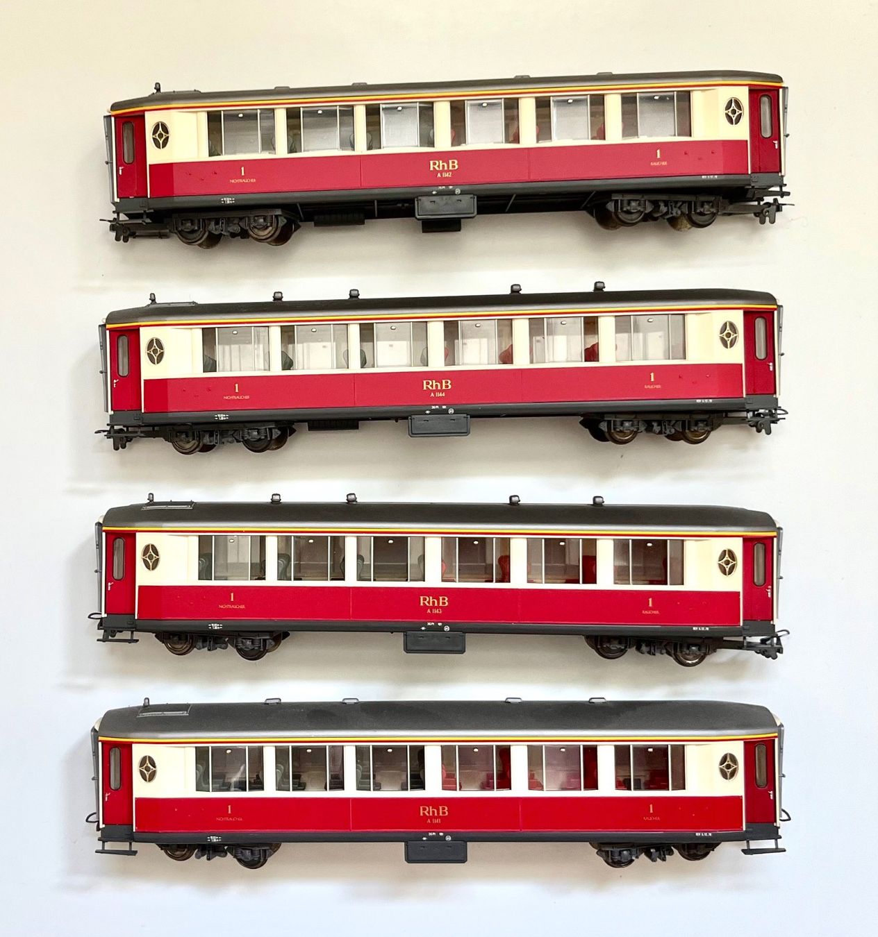 Bemo Modellini di ferrovie: BEMO  H0m  RhB Wagen – Nuovo (secondo la descrizione) da Bleiken venduto da hbw45