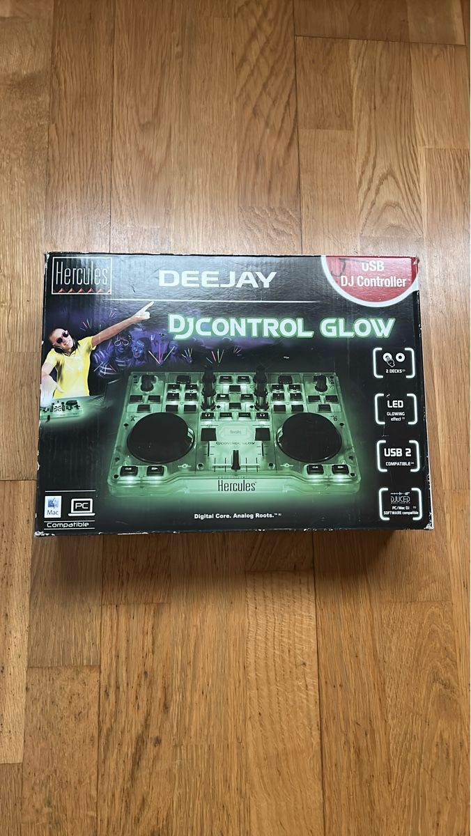 Hercules Console di mixaggio: Hercules DJControl Glow - USB DJ Controller - Top Zustand! – Usato da Russikon venduto da Tobi208