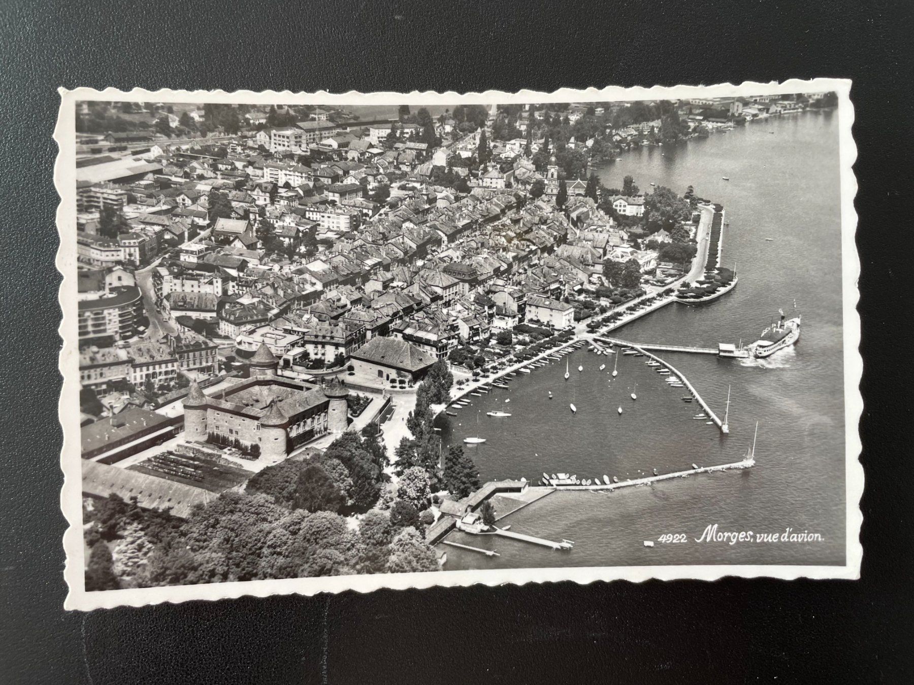 Cartoline postali: AK VD Morges vue d'Avion – Usato da Thal venduto da Danny82