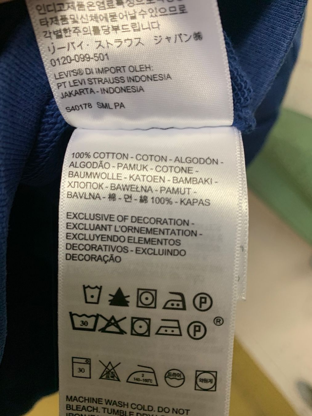 Giacche: LEVIS Sweatjacke grösse XXL – Usato da Thun venduto da jeff070 3