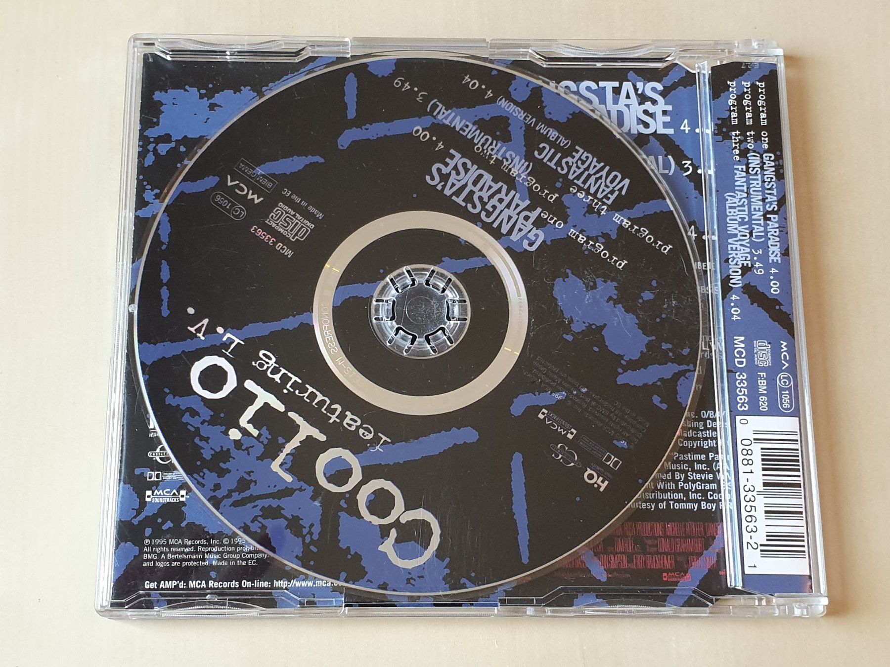 CDs: Coolio Gangstas Paradise – Gebraucht aus Stansstad von collectorsshop 1