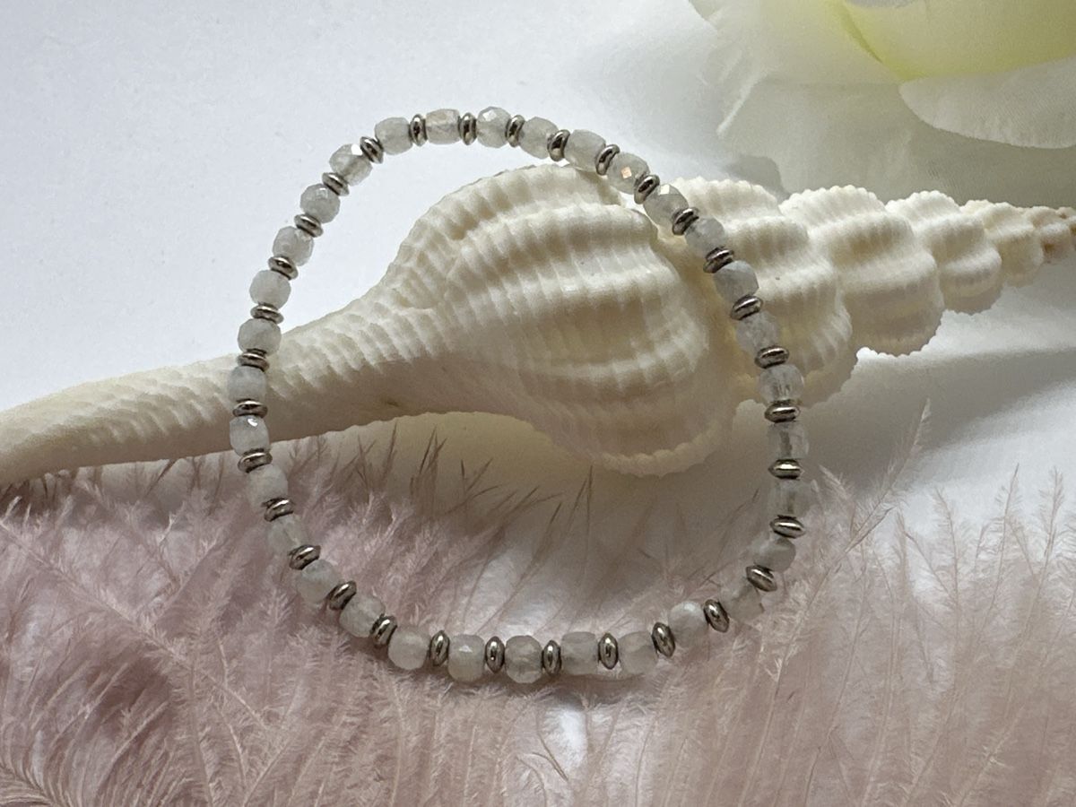 Bracciali & Braccialetti: Mondstein Armband 925 silber – Nuovo e nell'imballaggio originale da Niederglatt ZH venduto da Silberschmuck-design