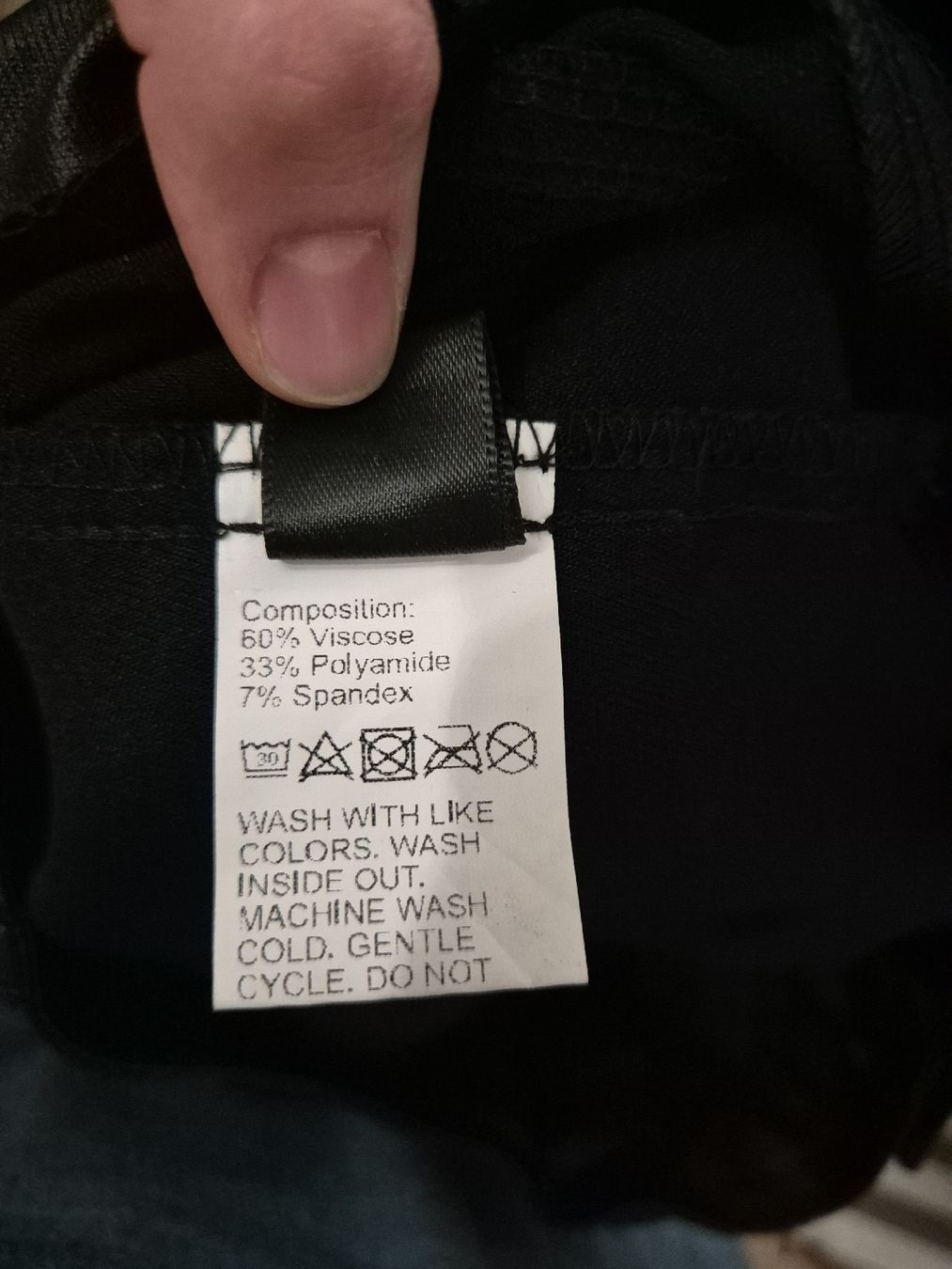 Pantaloni: Schwarze Hose in Lederoptik – Usato da Schlieren venduto da nat_76vd 4