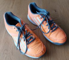 Adidas Turnschuhe Gr. 39.5 orange/grau