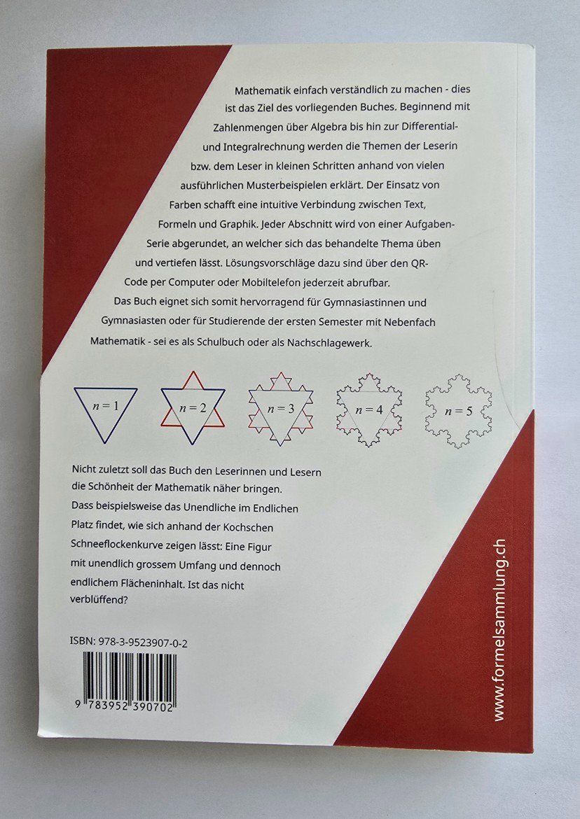 Libri: Mathematik - einfach verständlich, Adrian Wetzel – Nuovo (secondo la descrizione) da Zürich venduto da pfo_tjp8 1