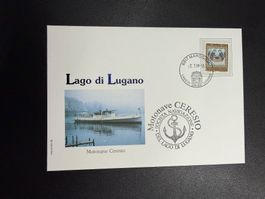 Schweizer Schiffspost Lago di Lugano MN Ceresio 1999