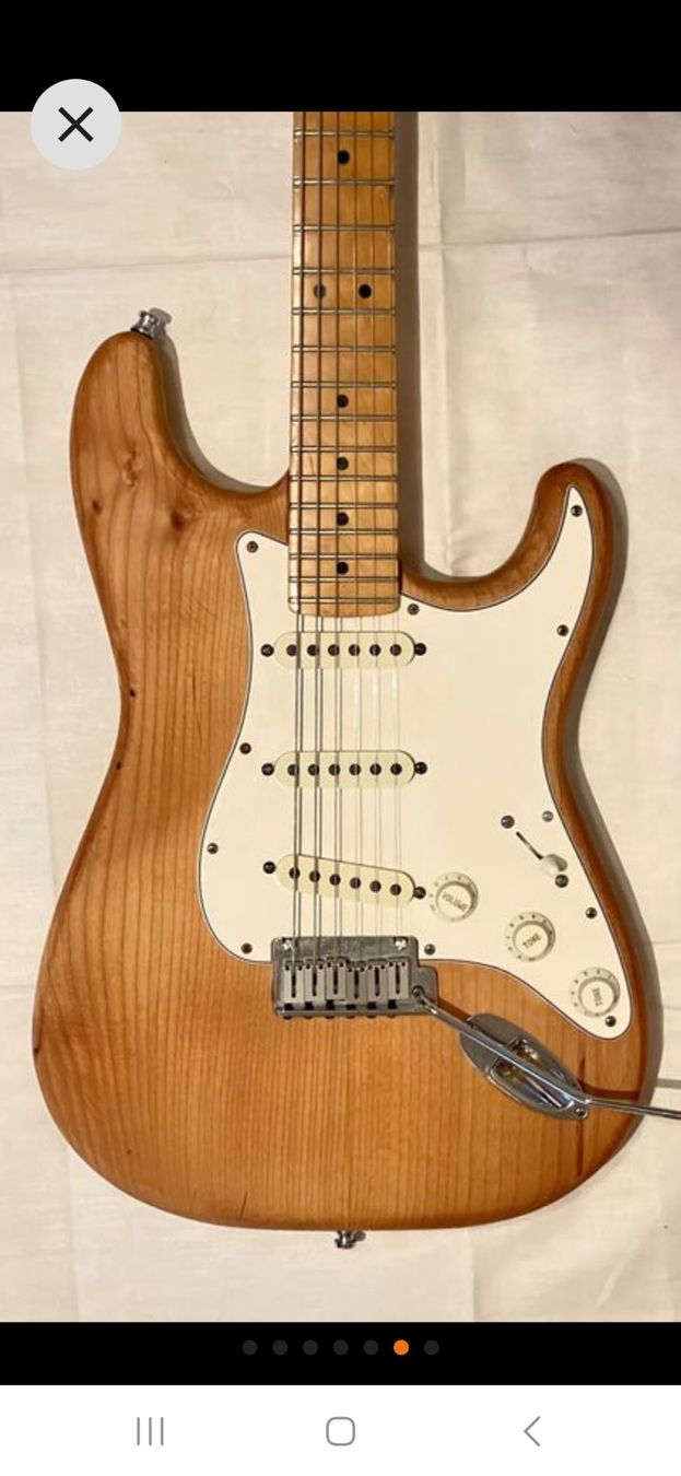 Fender Strumenti musicali: FENDER STRATOCASTER VON 1983/84 ... GEM. BILDER ... – Usato da Zürich venduto da Antiquedealer 5