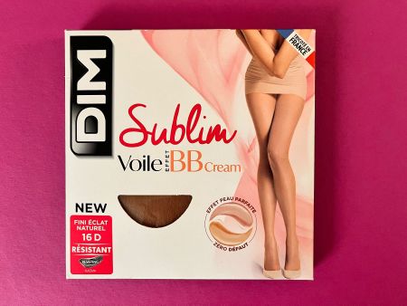 Strumpfhose Sublim Voile, DIM, Grösse 1, Farbe Beige rosé