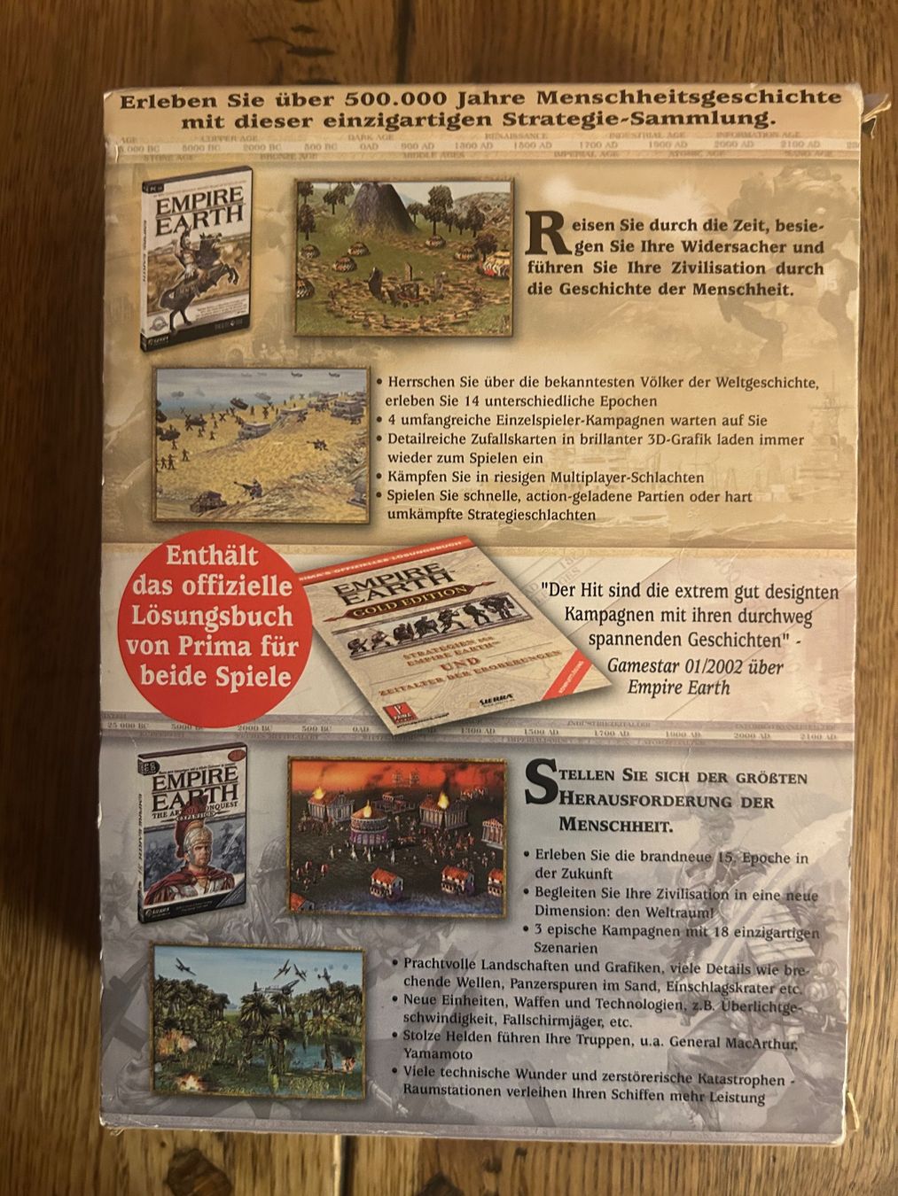 Jeux: Empire Earth Gold Edition – D'occasion à Wichtrach par obr_g67l 1