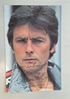 LG/ Autogrammkarte Alain Delon Film Schauspieler FR