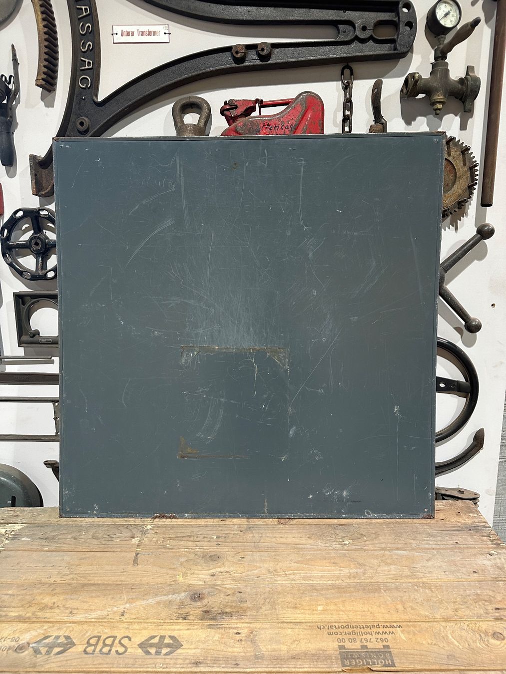 Schilder: Altes Belchschild "Bosch Dienst" ( Garage / Oldtimer ) – Gebraucht aus Luzern von Fracht-Design 5